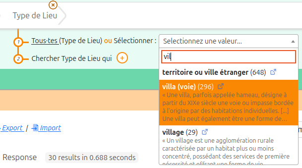 Screenshot template list